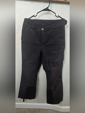 Spyder Women’s Size 10 Gore-Tex Primaloft Insulated Ski Snow Pants Black